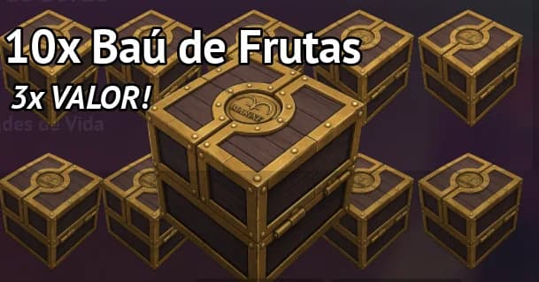 Novo no catálogo: 20x Baú de Frutas