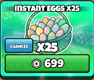 25 Ovos Instantâneos