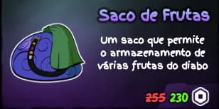 Saco de Frutas