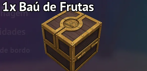 Novo no catálogo: 1x Baú de Frutas