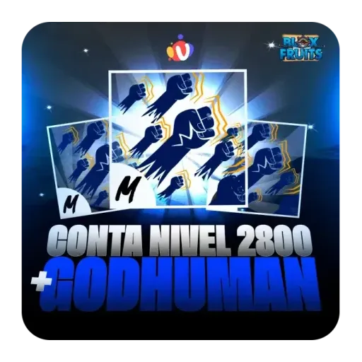 Nível 2800 + Godhuman voltou ao estoque