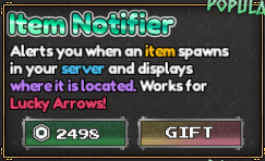 Notificador de Itens