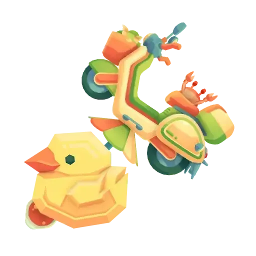 Duck Bike Set