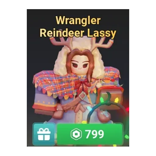 Wrangler Reindeer Lassy