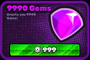 9990 Gemas