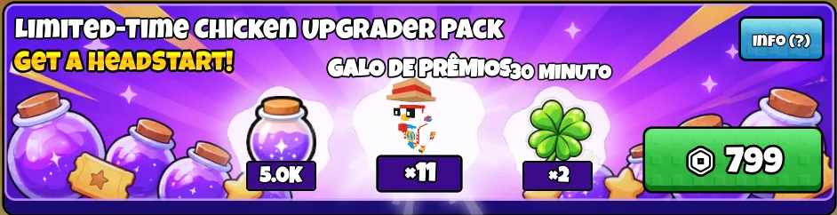 Pacote Melhorador de Galinhas