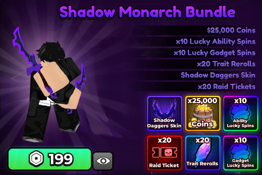 Shadow Monarch Bundle