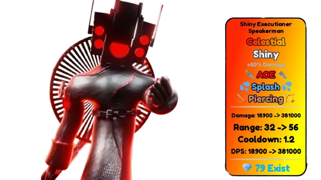 Shiny Executioner Speakerman