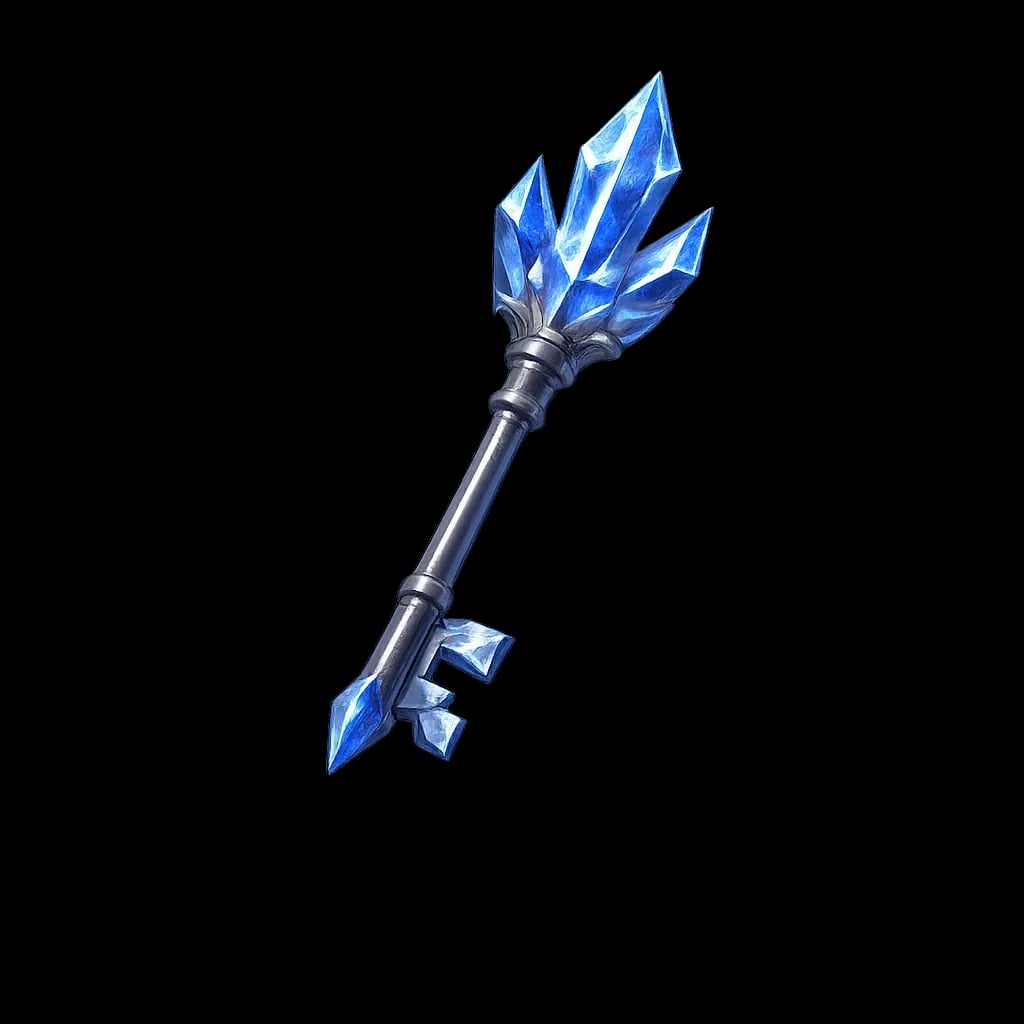 1000 Crystal Key
