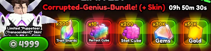 Pacote Corrupted Genius Bundle