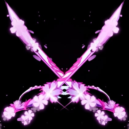 Dual Sakura Katana