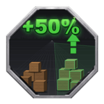 +50% Capacidade de Itens do Terreno