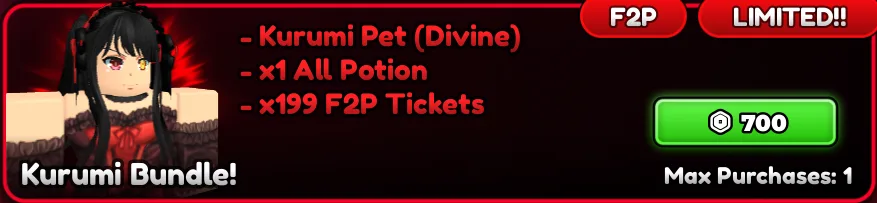 Pacote da Kurumi