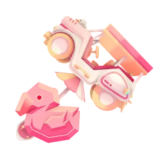 Flamingo Car Set