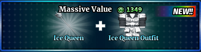 Pacote Ice Queen + Ice Queen Outfit