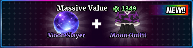 Pacote Moon Slayer + Moon Outfit (NOVO)